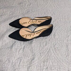 Sam Edelman Rodney D'Orsey Suede Flat (Black)